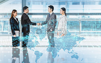 商業(yè)合作談判成交圖片素材_免費下載_psd圖片格式_VRF高清圖片400967684